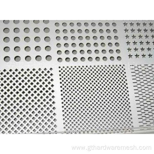 Round perforated metal mesh
